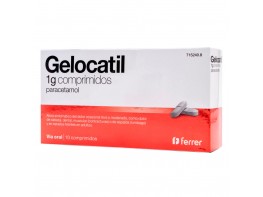 Imagen del producto Gelocatil 1 g 10 comprimidos